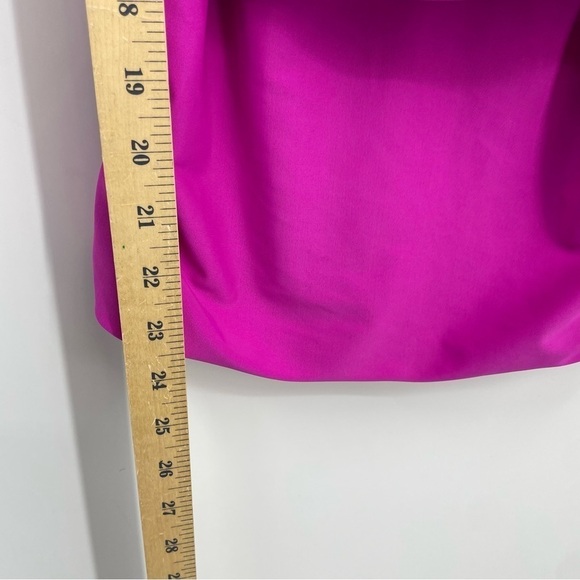 Old Navy Wrap Front Underwire Tankini Top pink fuschia Sz M - Picture 6 of 7